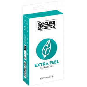 Secura Extra Feel - ultravékony óvszerek (12 db)