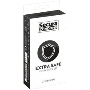 Secura Extra Safe - megerősített óvszerek (12 db)