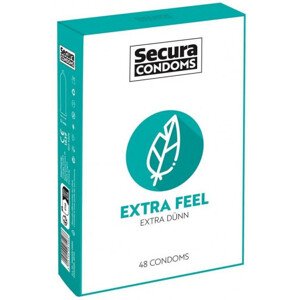 Secura Extra Feel - ultravékony óvszerek (48 db)