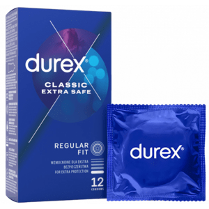 Durex Extra Safe – megerősített óvszerek (12 db)