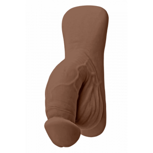 TPE packer Gender X Squishy Flesh (12 cm), sötét testszínű