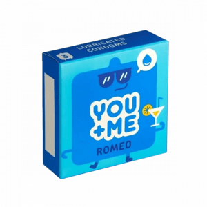 You Me ROMEO - extra síkosított óvszerek (3 db)