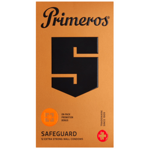 Primeros Safeguard – megerősített óvszerek (12 db)