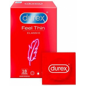 Durex Feel Thin Classic – vékony óvszerek (18 db)