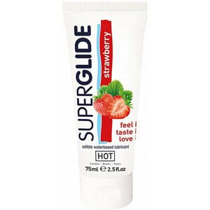 SUPERGLIDE epres síkosító gél Strawberry (75 ml)