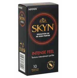 SKYN Intense Feel – latexmentes óvszerek bordázott (10 db)