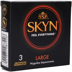 SKYN Large – XL latexmentes óvszerek (3 db)