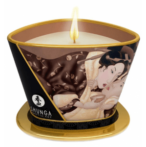 Shunga libidó stimuláló masszázsgyertya Warm Chocolate (170 ml)