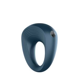 Satisfyer Ring 2 - vízálló, akkus péniszgyűrű (szürke)