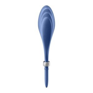 Satisfyer Duelist - akkus, vibráció péniszgyűrű (kék)