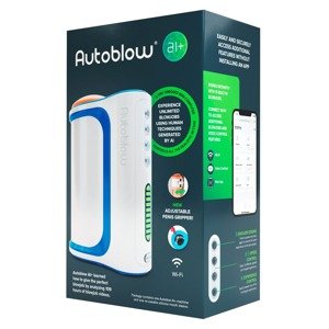 Autoblow AI+ - hálózati száj maszturbátor mesterséges intelligenciával (fehér)