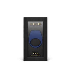 LELO Tor 3 - akkus, vibrációs péniszgyűrű (kék)