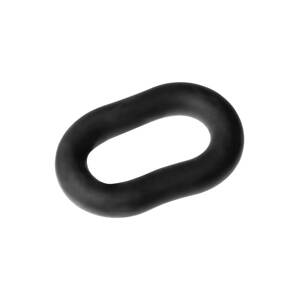 Perfect Fit - ultra rugalmas péniszgyűrű 15 mm (fekete)