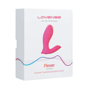 LOVENSE Flexer Panty - akkus, okos 2in1 vibrátor (pink)