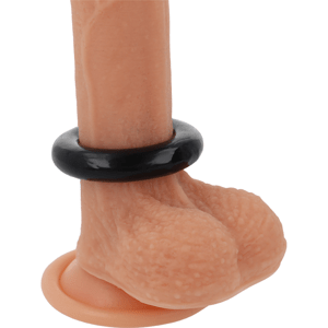 POWERING Szuper rugalmas péniszgyűrű  4,8 cm PR05  (fekete)