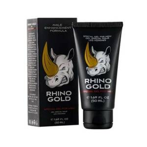 Rhino Gold potencianövelő és erekció gél férfiaknak - 50 ml